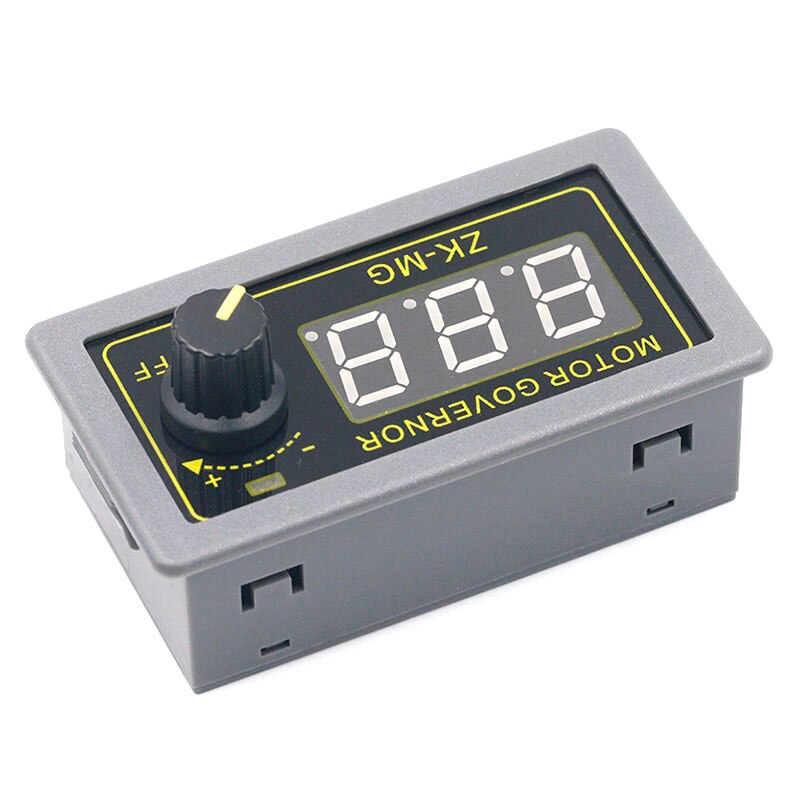 Controlador de Motor de cc 5-30V, 12v, 24v, 5A, PWM, velocidad ajustable, pantalla Digital, codificador, relación de trabajo, frecuencia máxima de 15A, ZK-MG