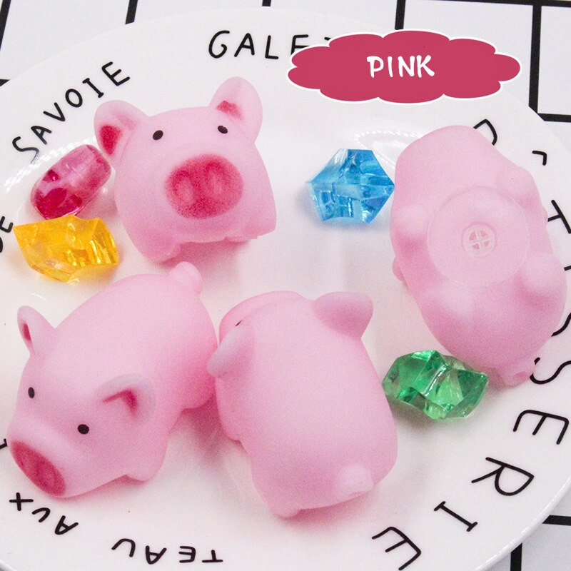 Prank Antistress Screaming Rubber Chicken Pig Squash Squeeze Squeaky Sound Funny Crazy Cool Toys Decompression Tool