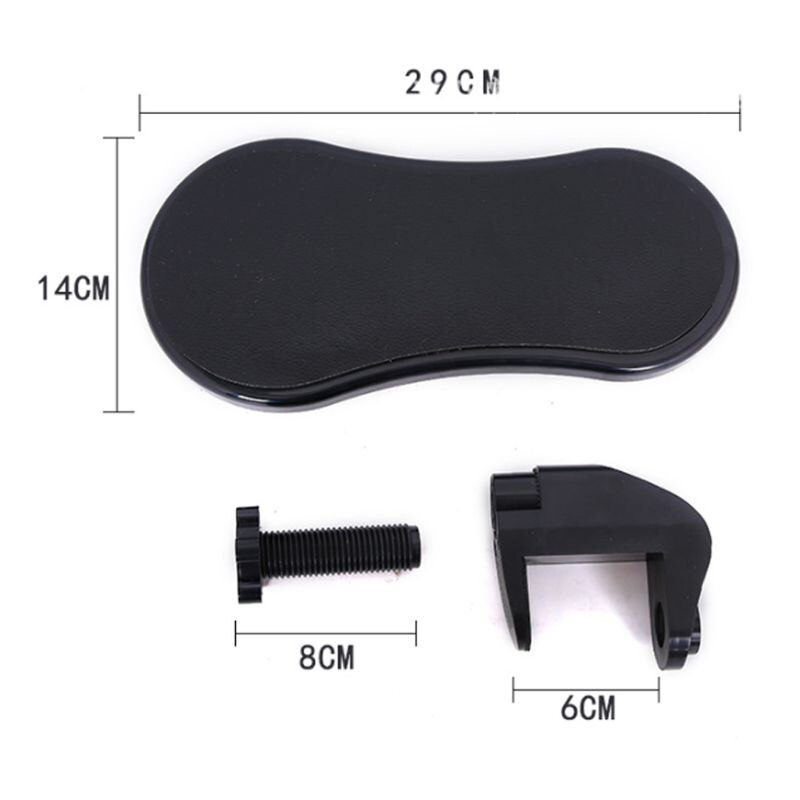 Rotatif ordinateur bras repose-bras ergonomique réglable PC repose-poignet Extender bureau main support maison bureau tapis de souris soins de santé
