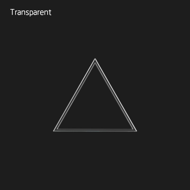 Magic Flourish Lama ampliar pegatinas de soporte para Iphone x/8 tabletas de teléfonos inteligentes Nano soporte de goma para iPad mini1 multifunción: Transparent triangle