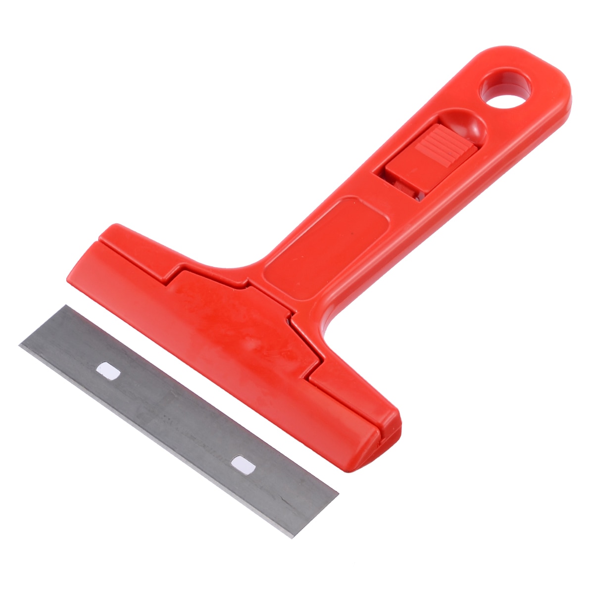 Practical Aquarium Glass Algae Scraper Blade Cleaner with 10 Blades Fish Tank Razor Color Random