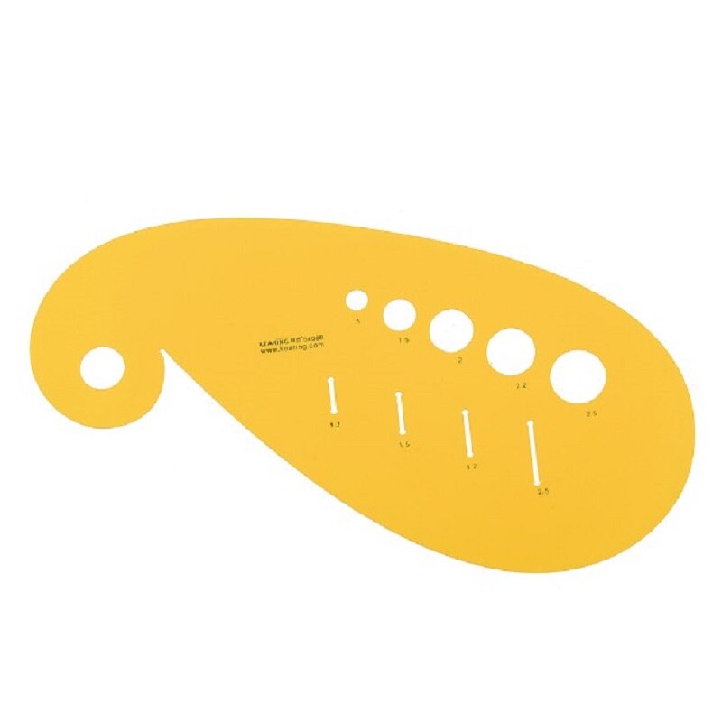 Clothing Armhole Curve Rulers Patchwork Sewing Cutting Arm Hole Ruler Buttonhole Ruler