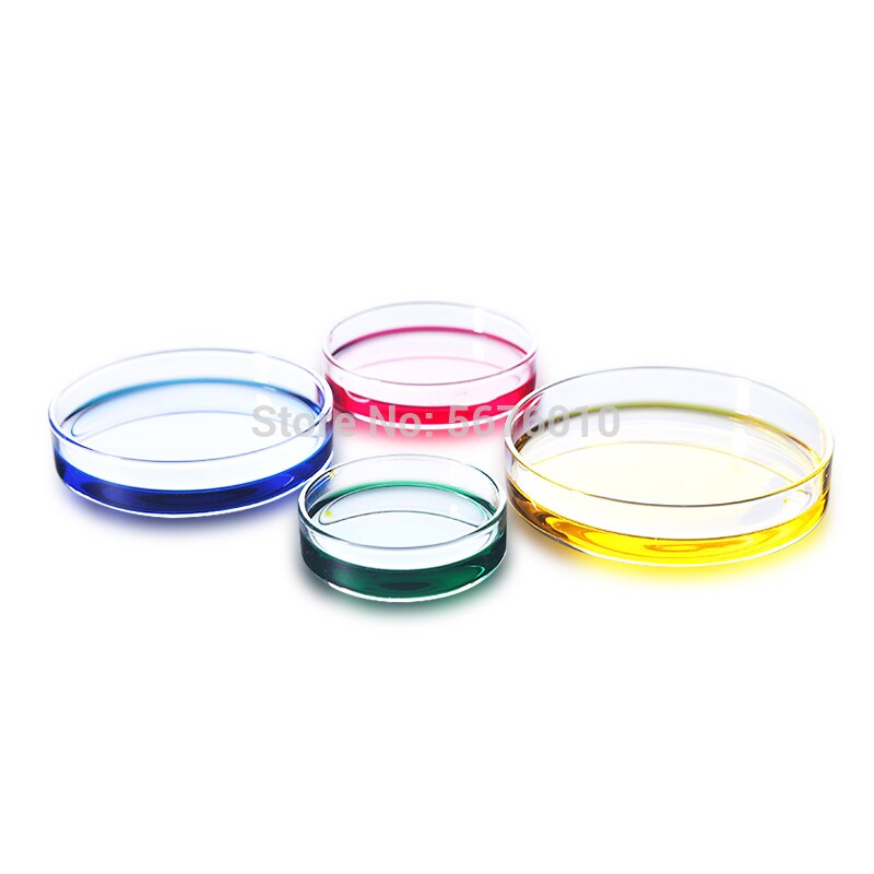 5pcs DIA 75mm Borosilicate glass Petri dish culture dish Used for the culture of bacteria, cells and lactic acid bacteria in