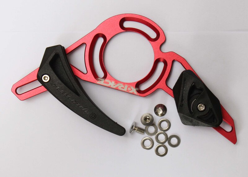 Taiwan Aoperate MTB Kette führen System DH bergab-Fahrrad fahrrad kette führen Kette Fänger fahrrad teil fahrrad kette Schutz: ISCG 03B rot