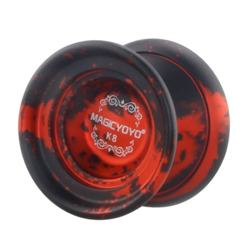 Top Magic Exquisite Color K8 Ghost-Hand Metal Yo-Yo For Tricks Large Diameter Easy Operate Fancy Yoyo Kids Toy