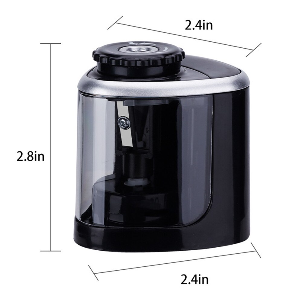 SPASH – taille-crayon automatique électrique , fournitures scolaires et de bureau pour crayon de 6 à 8mm