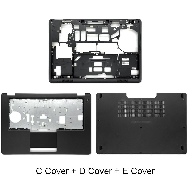 LCD Back Cover For Dell Latitude E5450 5450 Front Bezel Hinges Palmrest Bottom Base Case Door Cover 0JX8MW A144N1 0T56G8