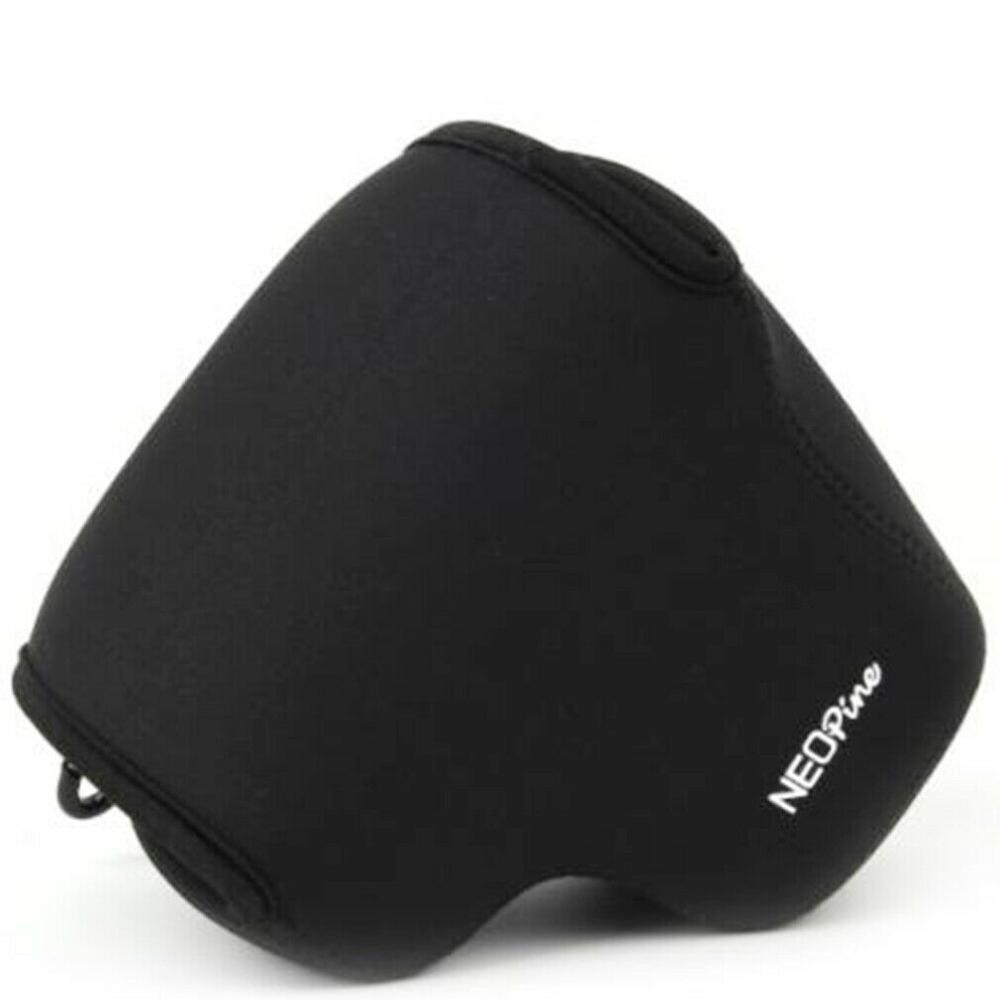 Funda portátil de neopreno suave impermeable para cámara interior funda para Panasonic LUMIX FZ1000M2 DC-FZ1000 Mark II 2 cámara Digital: Black