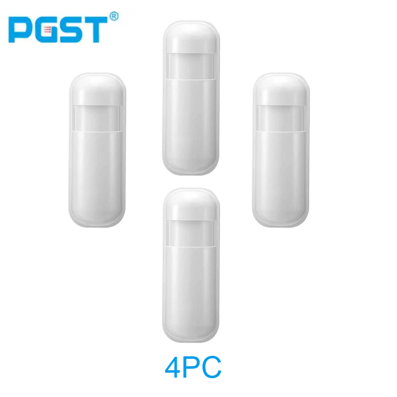 PGST-92R draadloze bewegingssensor voor thuis, 433 MHz miniatuur infrarood PIR-detector, onafhankelijk alarm, 433 MHz, geschikt voor GP-103 107: Blauw