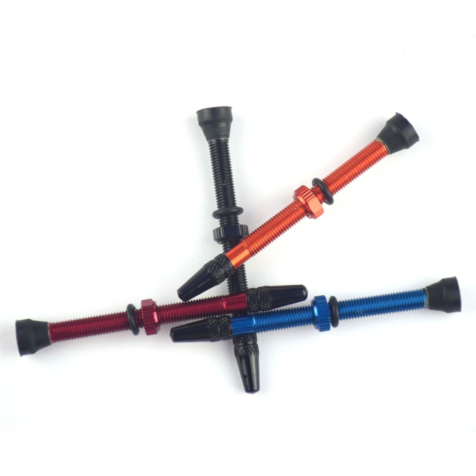 Tubeless Stem Valve Cap Aluminum Alloy 34/46/64mm Bike Accessories 1PC Tubeless Sealant 1Pair For Road MTB Presta Valve