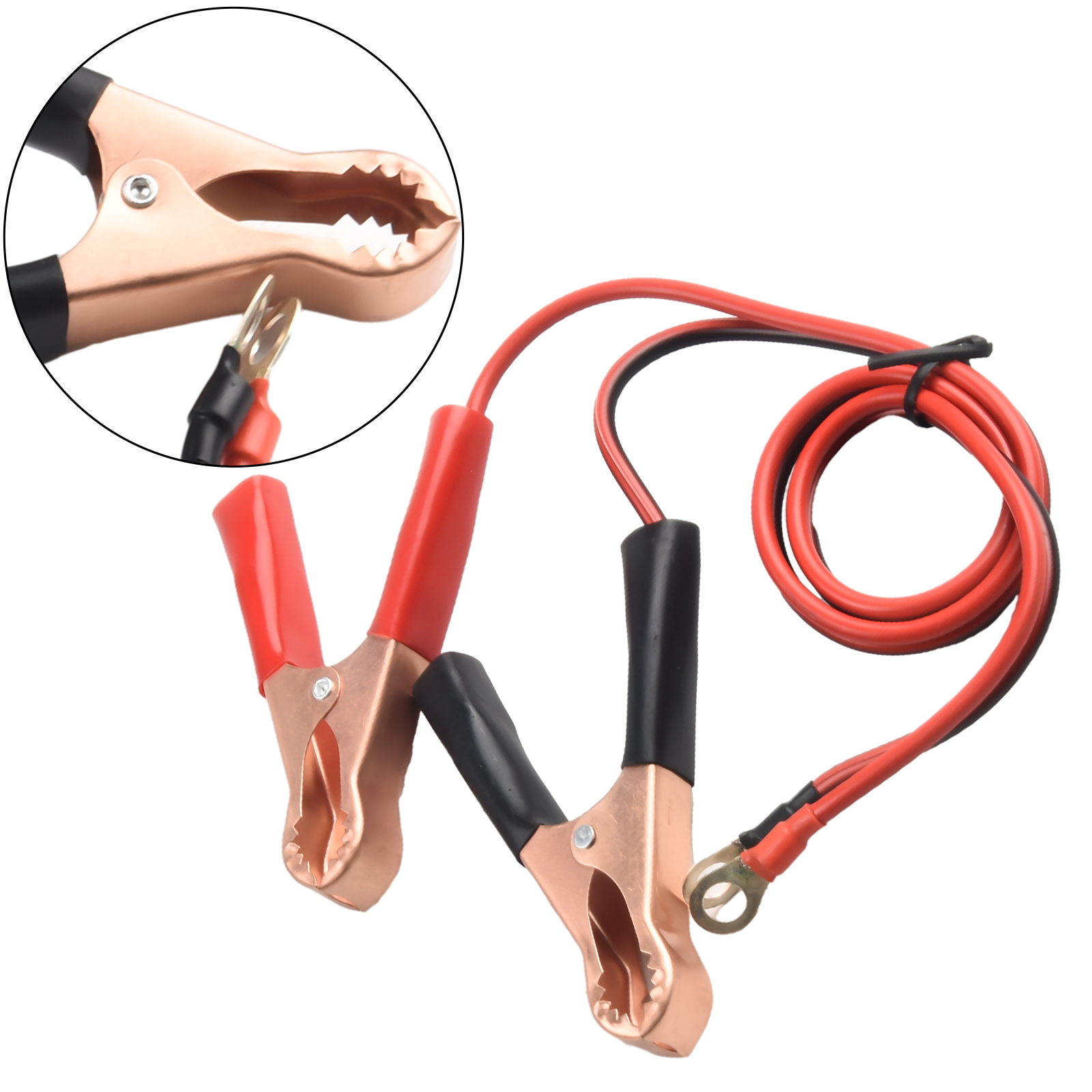 2pcs Car Battery Clips Wire Clip Inverter Wire Power Transfer Cable Car Accessories Battery Clip Parts