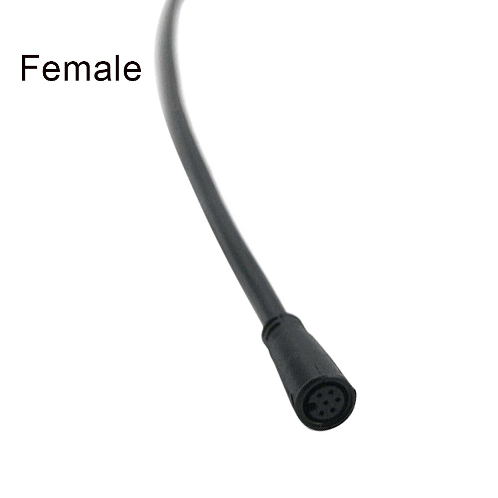 2 3 4 5 6 pin kabel julet stik vandtæt stik til ebike display kabel hun han kabler modificeret tilbehør: 6 pin hun