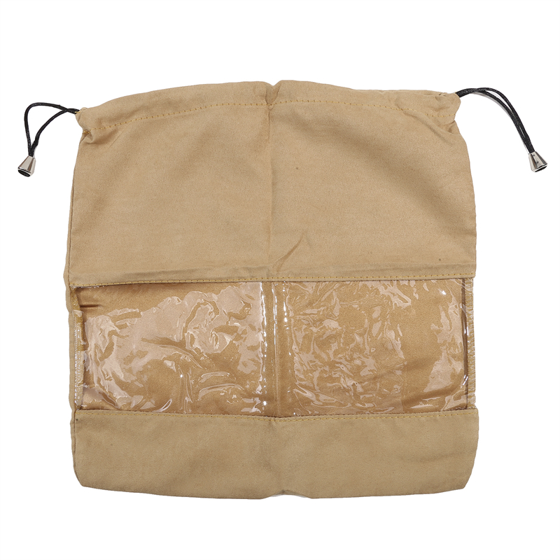 Katoenen stofzakken voor handtassen Stofdichte tassen met trekkoord Stofzakken Zacht opbergzakje met trekkoord Elegante stofkap voor dagelijks gebruik