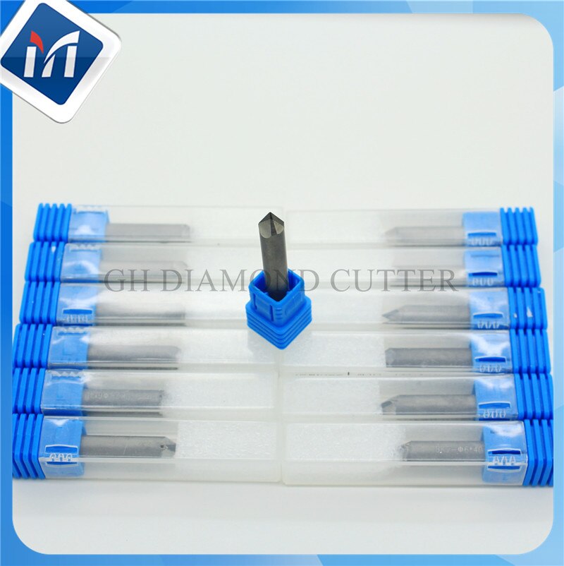Pcd Diamond Graveren Bits Graveur Cnc Carving Gereedschap Steen Carbide Frees Op Graniet Marmer En Keramische 1Pc