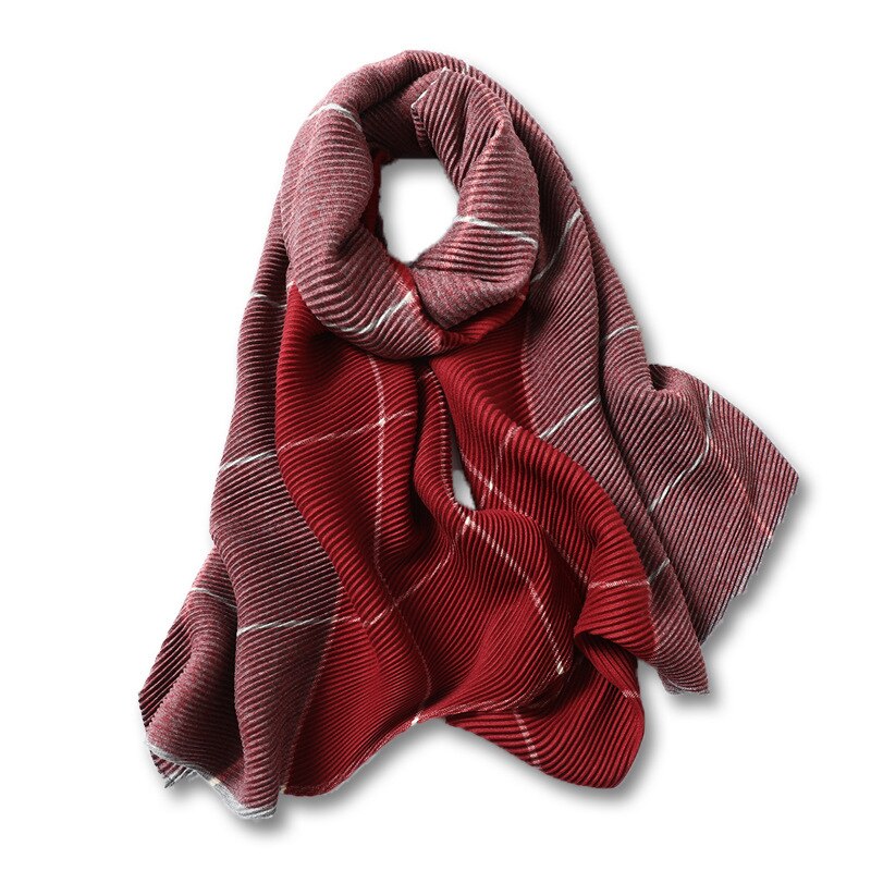 Winter Sjaal Voor Vrouwen Mode Plaid Foulard Kasjmier Sjaals Nek Warm Dikke Sjaal Wrap Lady Pashmina Bandana Vrouwelijke Foulard