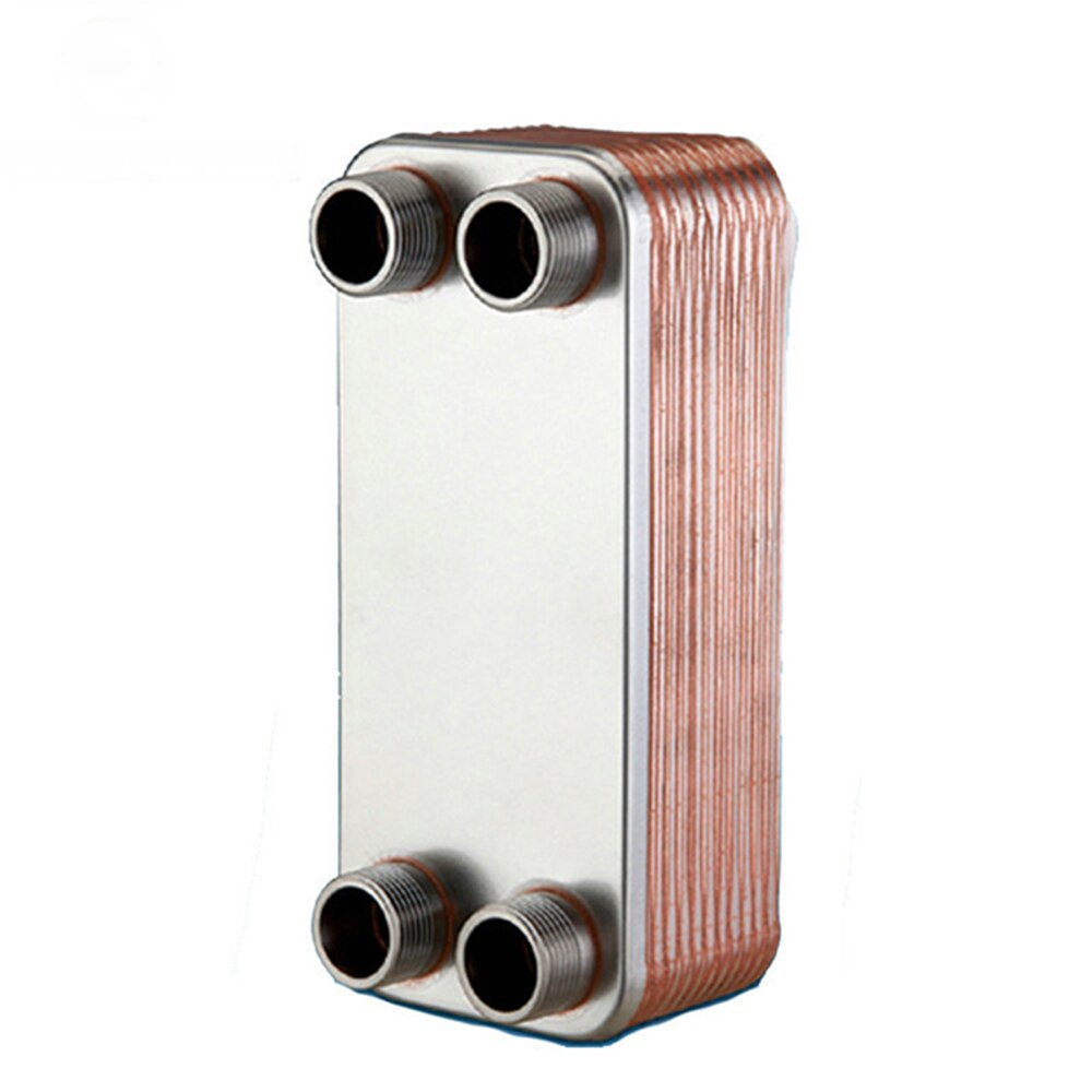 24 Plates stainless steel heat exchanger Brazed plate type water heater SUS304