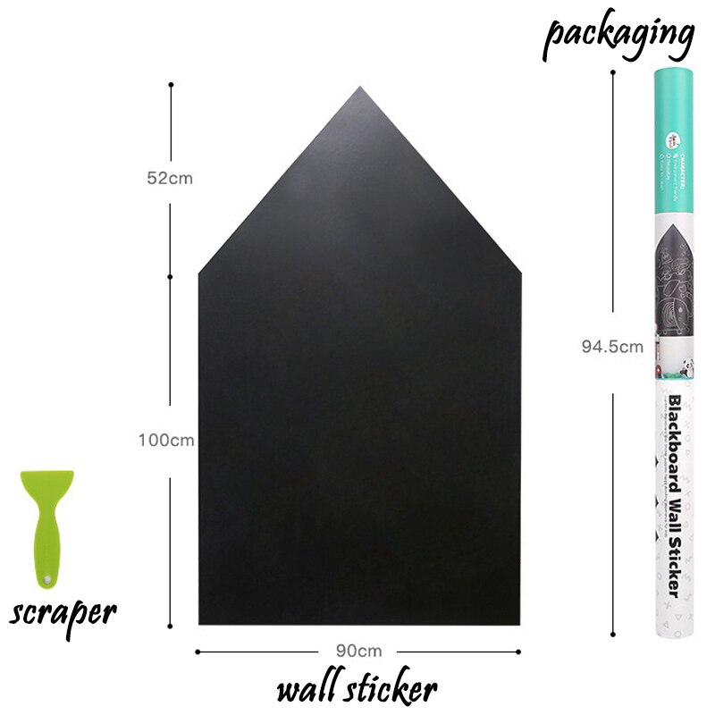 Blackboard Wall Sticker For Kid Drwading Painting Picture Artwork Reuse Chalk Board Sticker For Home Office Wall Decal