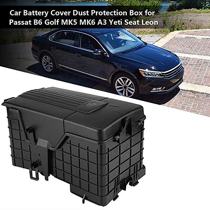 Battery Cover Dust Protection Box for Passat B6 Golf MK5 MK6 A3 Seat Leon 1KD915335 1KD915336 1KD915443