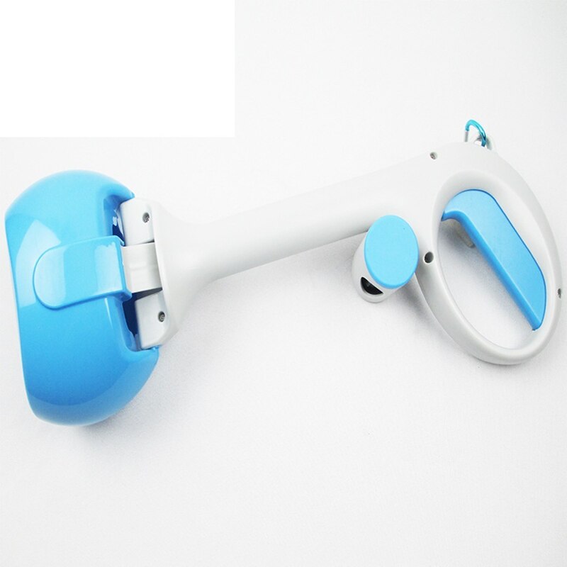 LVTUBANLV Pooper Schaufel für Hund Mittel Kleine Haustier Kacke Abfall wählen hoch Gestell Poo Abfall Entfernung robust Langlebig Nicht Zerbrechliche Pflücker: Blau-groß