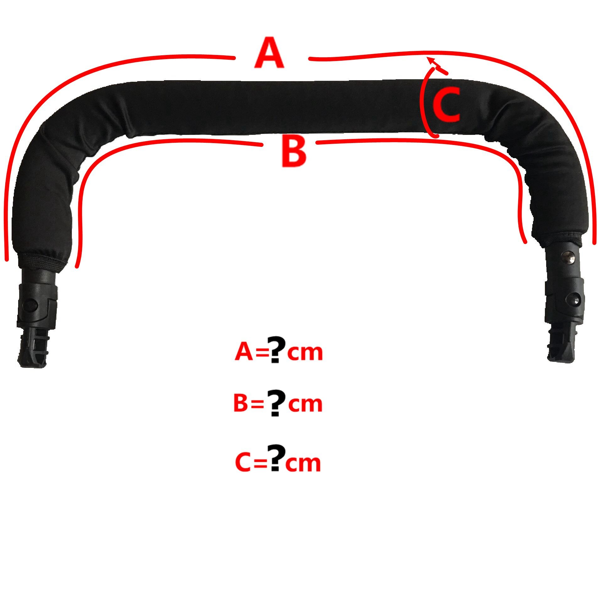 Ensemble complet de housses de poignée en cuir pour poussette Quinny Buzz 3, housse de protection pour accoudoir, accessoires: customization long