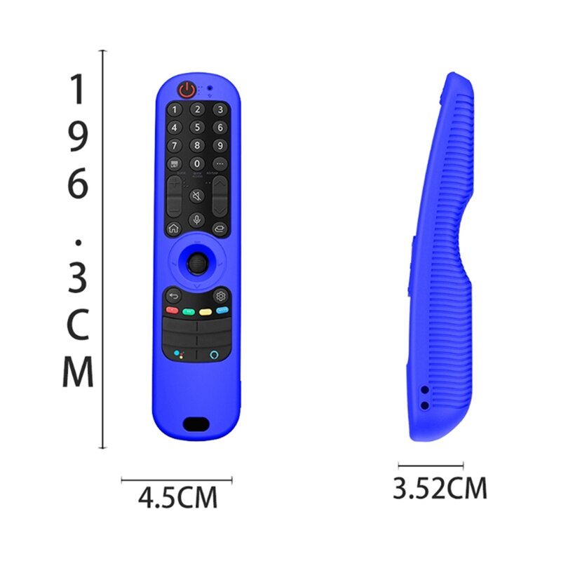 Soft Silicone Protective Remote Control Covers for LG Smart TV AN-MR21GC / MR21N / MR21GA