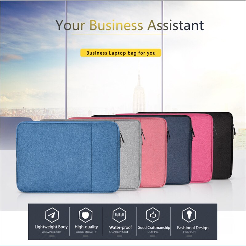 Laptop Bag case For Macbook Air Pro Retina 11 12 13 14 15 15.6 inch Laptop sleeve Tablet Case Cover for HP Dell notebook case