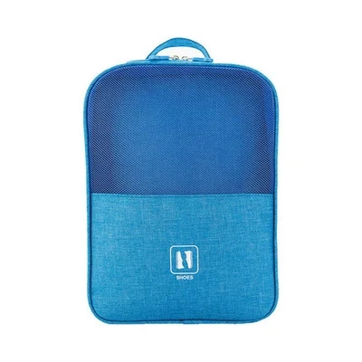 Portable Travel Shoe Bag Slippers Sorting Bag Wardrobe Organizers Multifunction Travel Accessories Shoe Organizer Storage Bag: black