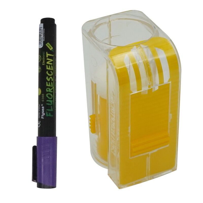 kit di pennarelli per apicoltura Ape regina re ricevitore marcatore bottiglia &amp; 8 colori penne per marcatura apicoltura uso strumento per apicoltore 1impostato: viola