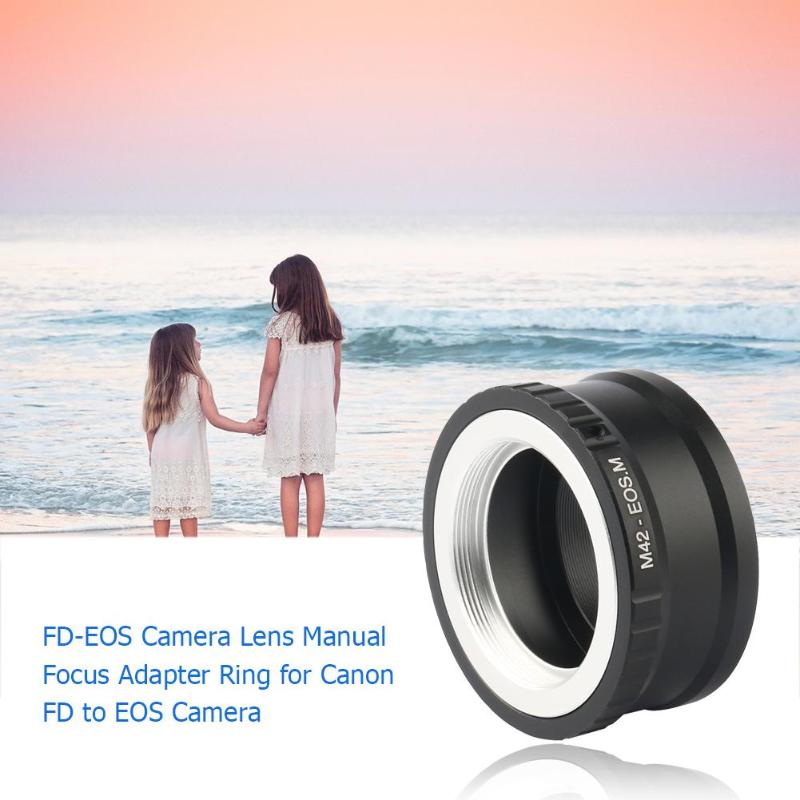 Voor M42-EOS M Mount Ring Adapter Camera Lens Adapter Ring voor Canon Accessoires M42 Lens Canon EF-M Mirroless Camera