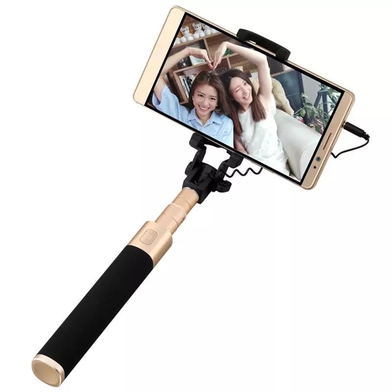 Original Huawei Honor Selfie Stick Monopod Wired Selfi Self Stick Extendable Handheld Shutter for ISO Android Huawei AF11