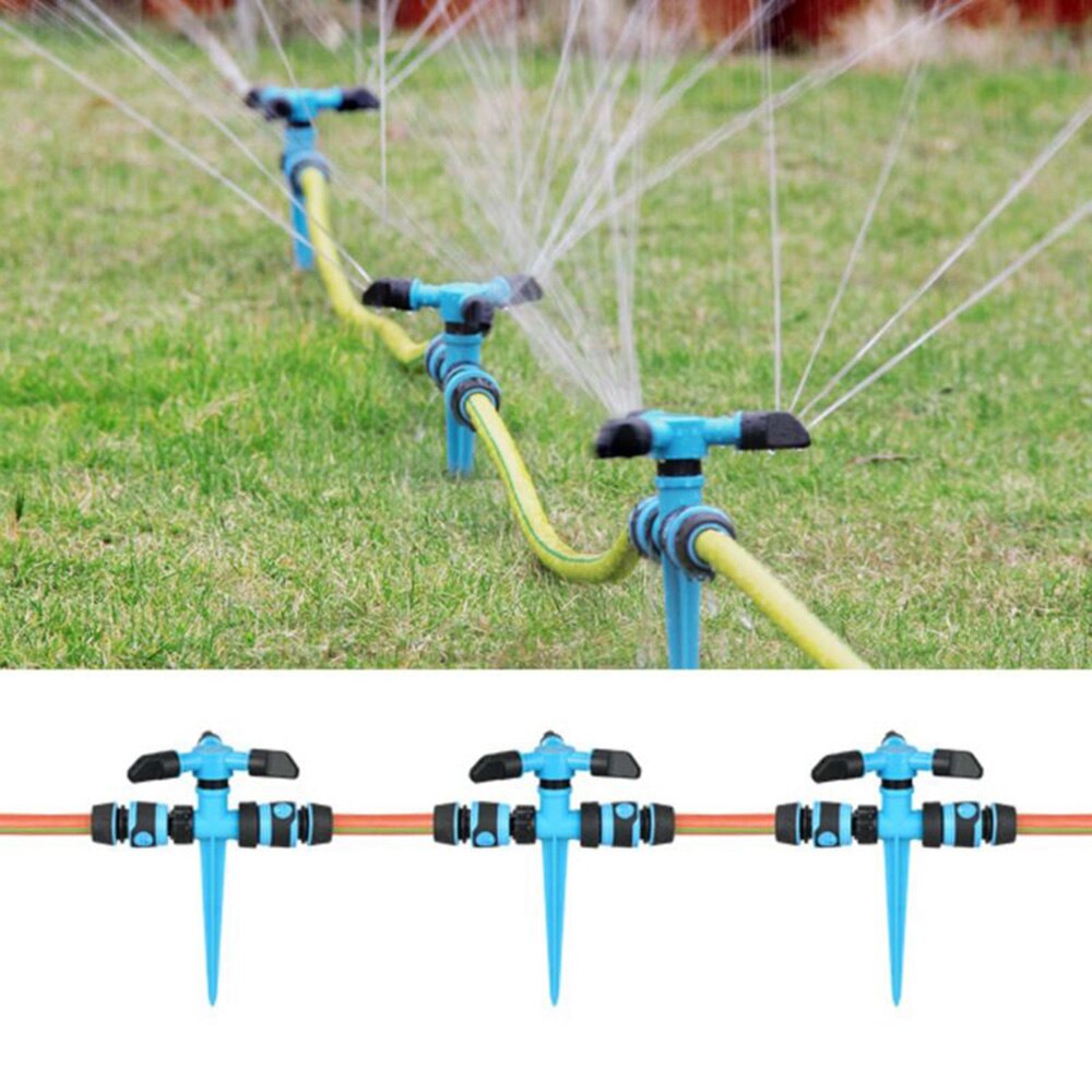 1x ABS 360° rotierend Rasen Sprinkler automatisch Grandado