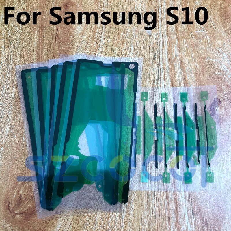 50pcs Schermo LCD Adesivo Colla del Nastro per Samsung Galaxy S10 Più S10E Telaio Anteriore Copertura Posteriore Del Nastro Adesivo