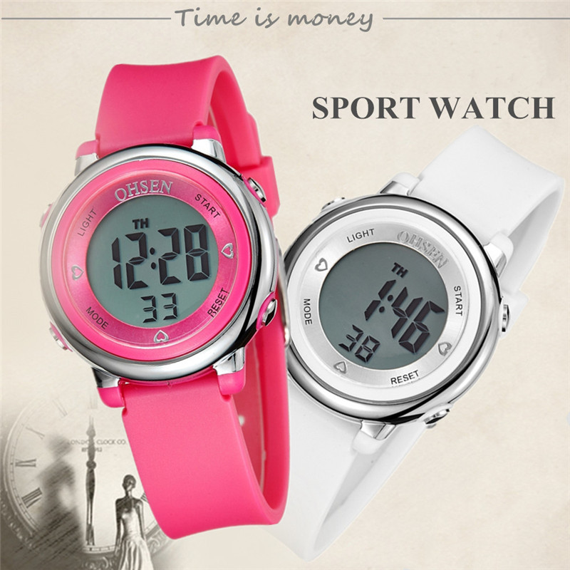 Relogio Feminino Digitale Handgelenk Uhr Weibliche Uhr Sport Uhren Frauen Wasserdichte LED Elektronische Uhr Für Frauen Laufen draussen