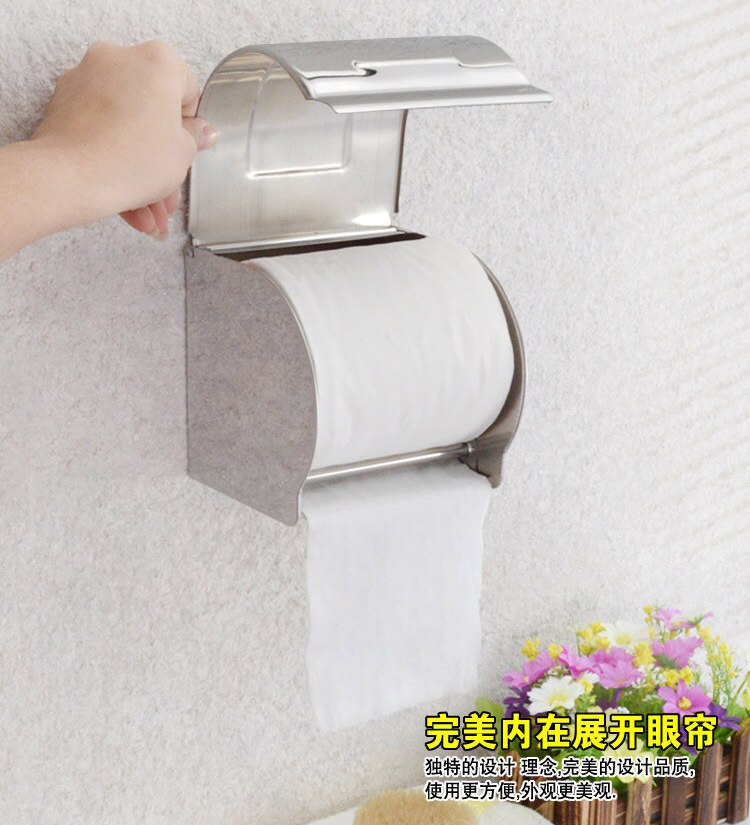 Farve-coated stål coil papkasse badeværelse vandtæt papkasse badeværelse tissue box gratis tage