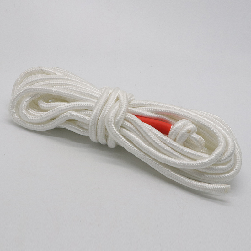 10M/20M Escape Touw Outdoor Klimmen Veiligheid Rescue Rivieren Salvage Touwen Met Karabijnhaak: White / 10 metres