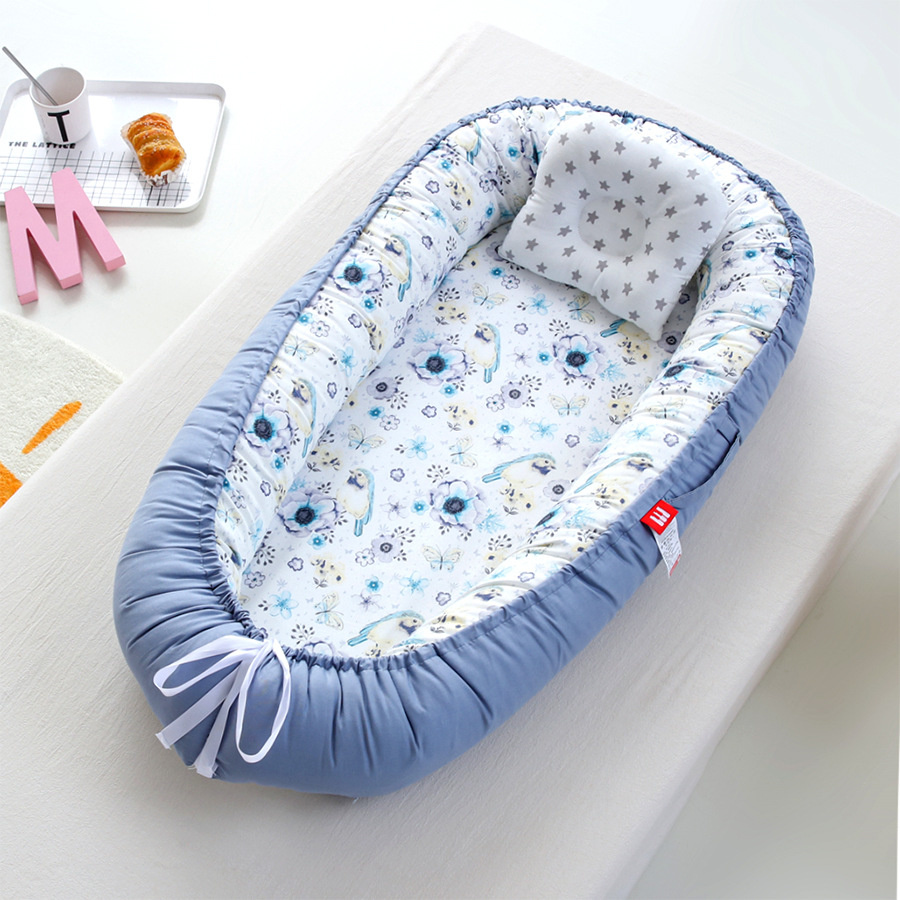 Baby Cradle Baby Cradle Newborn Mattress for Crib &amp; Bassinet Soft Multi Function for Thanksgiving: And Bird cotton