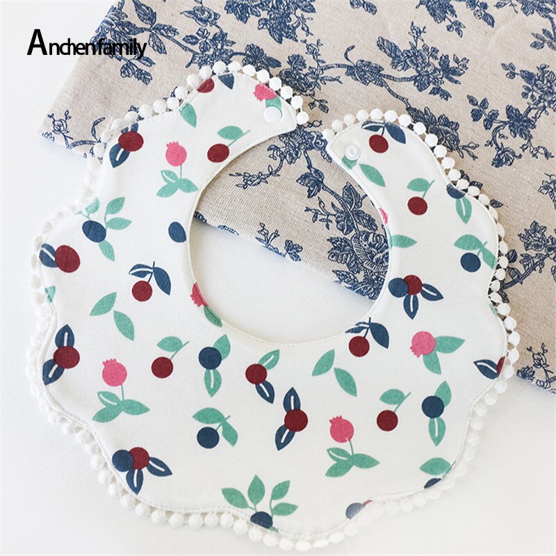 Baby Speeksel Handdoek Slabbetjes 360 Graden Rotatie Leuke Print Burp Doek Zachte Katoenen Baby Slabbetjes Peuter Jongen Meisjes Bib Bandana baby Slabbetjes