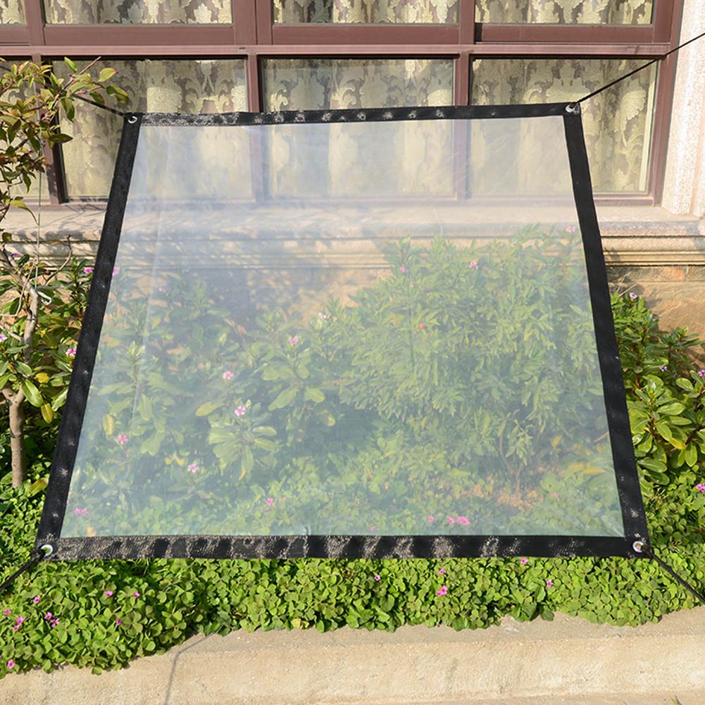 Clear Waterproof Cover Tarp PVC Rainproof Plastic Film Windshield For Garden Plant Anti-freezing Anti-bird Thick Windshield