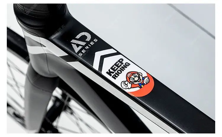 reflektierend Fahrrad Aufkleber Pro Fahrrad Rahmen oben Rohr dekorativ Straße Radfahren Fahrräder Berg Fahrräder Rahmen wasserdicht Aufkleber