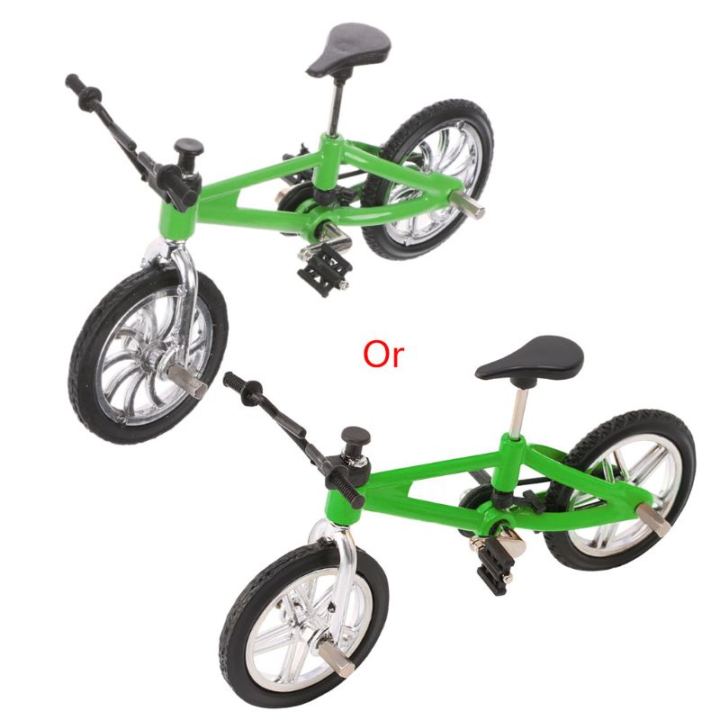 Dedo aleación bicicleta modelo Mini MTB BMX Fixie Bike niños juguete juego