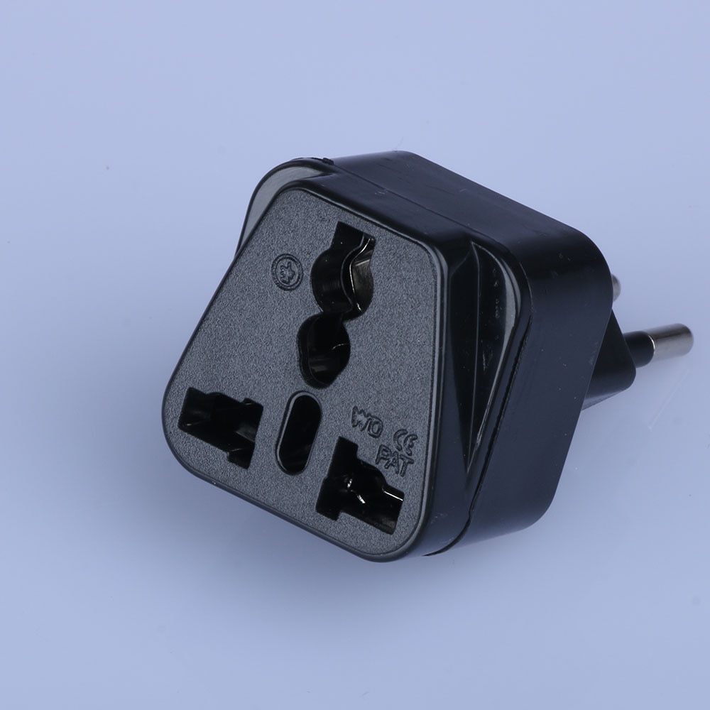 1 Pc Universal UK/US/EU/Russia To Brasil Brazil Brazilian Socket Travel Power Adapter Plug 3 Pin Converter Type N Plug 300 W ABS