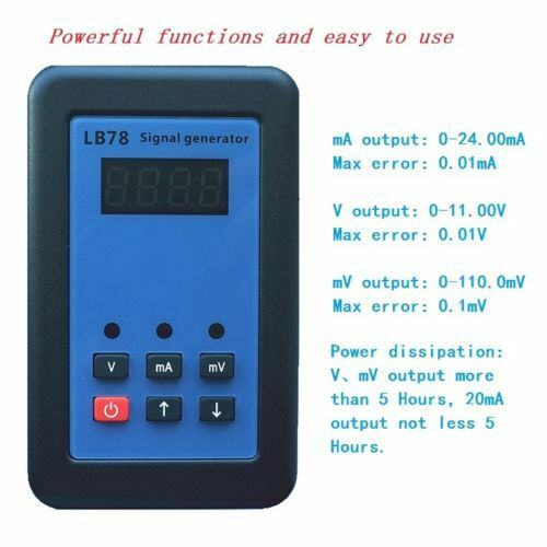 LB78 4-20mA/0-10V/mV Signal Generator quelle kalibrator mit PLC 、 DCS 、 ESD
