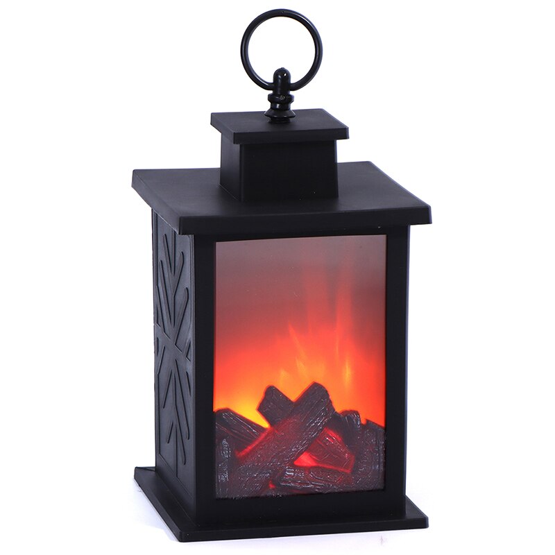 LED Flame Lantern Lamps Simulated Fireplace Light Bulb Living Room Home Decor