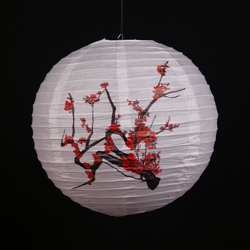 12inch 30cm Chinese Round Retro Paper Lantern Birthday Wedding Party Decor Craft DIY Creavtive Home Decoration Accessories