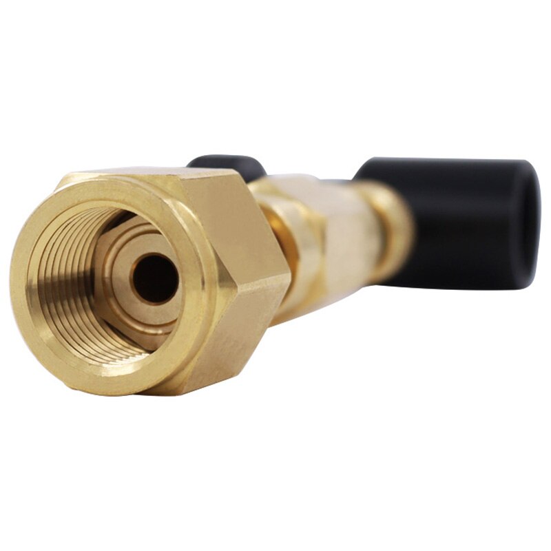 Co2 fyldestation til karbonatorcylinder tankpåfyldningsadapter  co2 cylinderadapter til påfyldning  w21.8