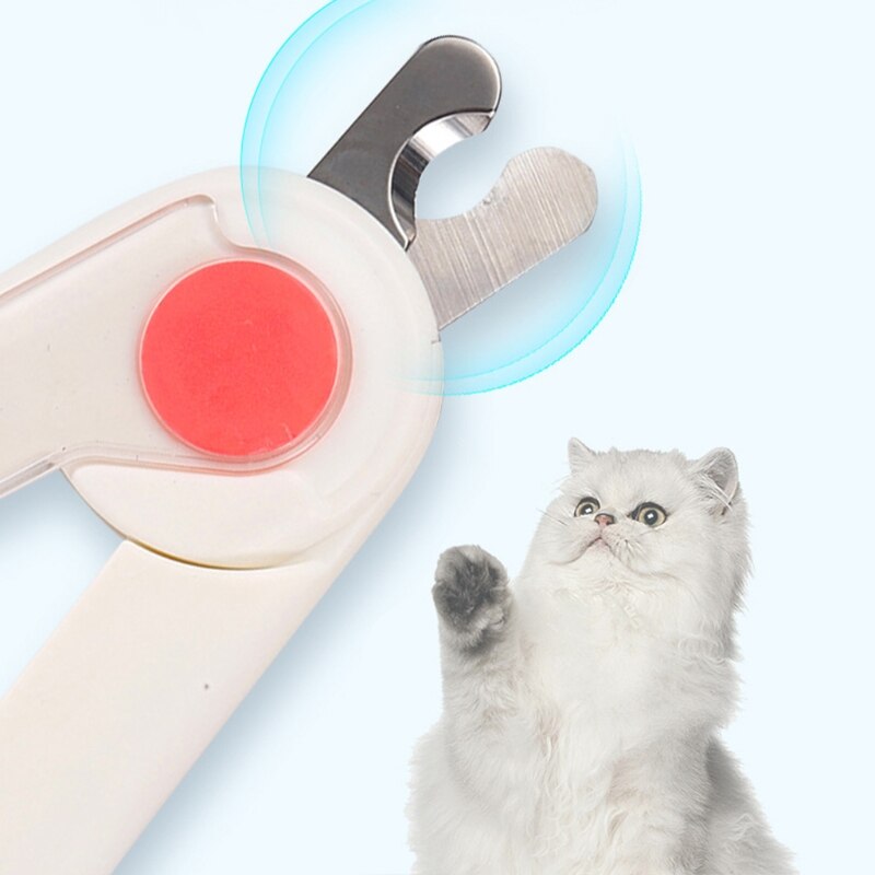 Nagelknipper voor huisdieren, hond, kat, schoonheidsschaar, led-verlichting, puppy, kitten, verzorging, klauw, nagels, knipmachine