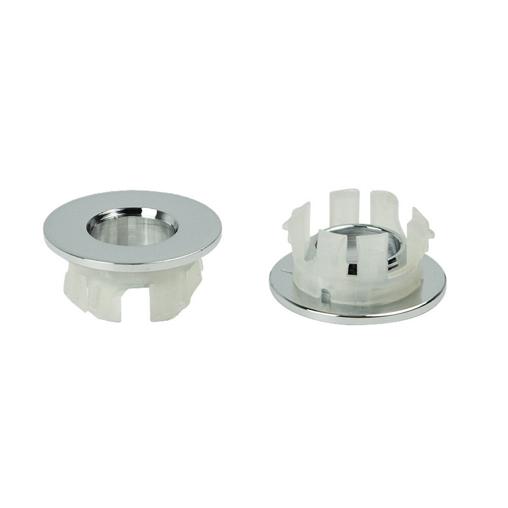 Bathroom Basin Overflow Cover 6 Assoeted Artistic Sink Overflow Spare Cover Chrome Trim Bathroom Ceramic Basin Bathroom Set: A