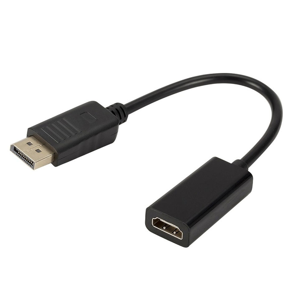 BGGQGG Male To Female DP TO HDMI Converter 1080P DP TO HDMI Cable Adapter DisplayPort for PC Laptop HDTV Project DP HDMI