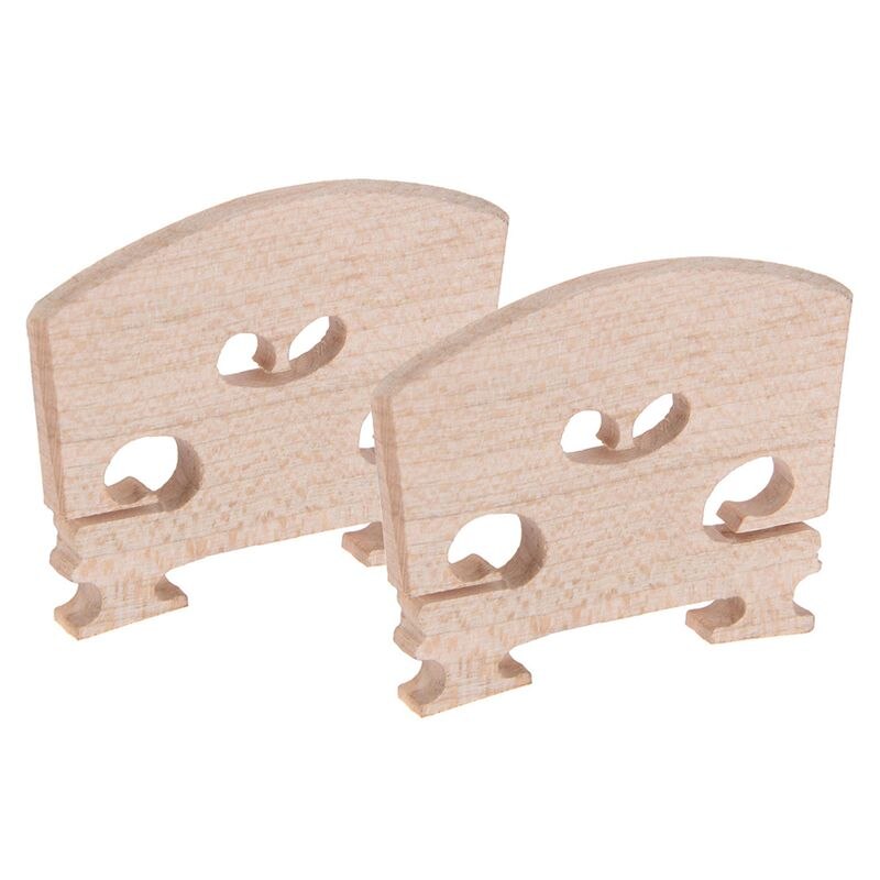 Violin parts Violin-Bridge-5pc-4/4 Maple Bridge Violin Parts, 4 Piece