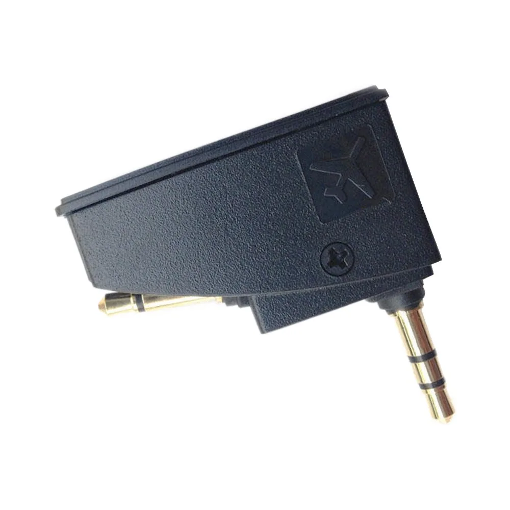 Flugzeug-Fluggesellschaft-Flug-Stereo-Adapter 3,5 mm für Bose 700 QC45 QC35 QC3 QC25 QC20 QC2 QC15 OE2 OE2I AE2 AE2I AE2W Kopfhörer